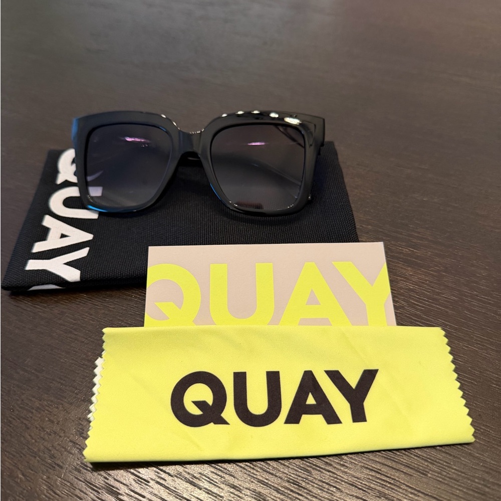 Quay Australia Black Sunglasses